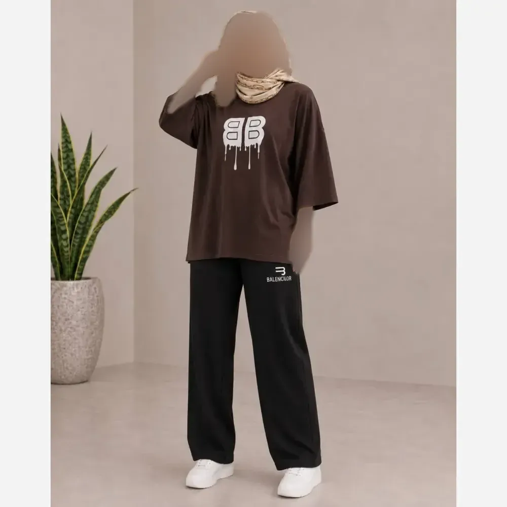 ست شومیز و شلوار زنانه اسپان درجه یک فری سایز تا 48 رنگبندی متنوع