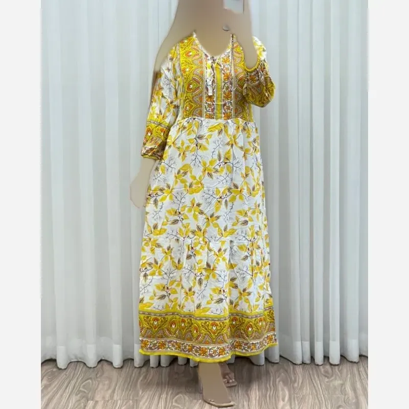 ساحلی نخی حاشیه دار خنک و نرم فری سایز مناسب سایز 40 تا 48