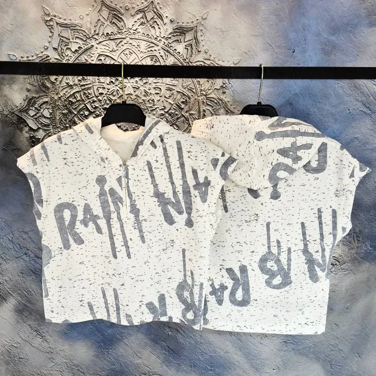 وست کلاهدار بچگانه و زنانه پنبه ترک تابستانه نازک 3 تا 14 سال