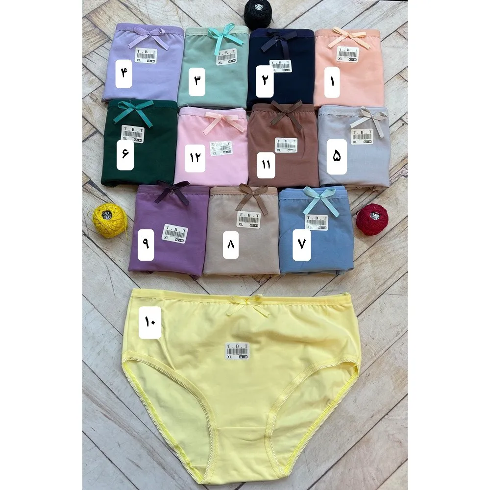 شورت زنانه نخ پنبه برند TBT مدل اسلیپ سایز XXL