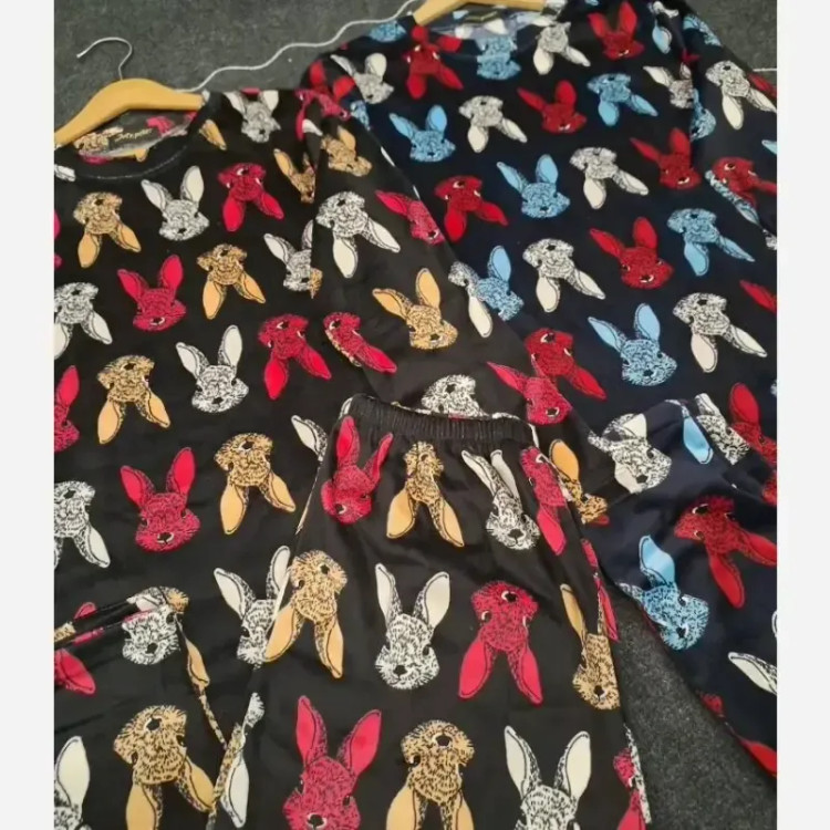 ست مخمل وارداتی طرح خرگوش